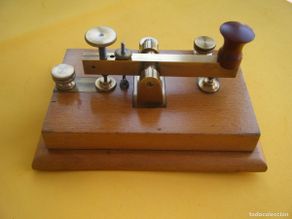 Antiguidades: INTERESANTE MANIPULADOR MORSE